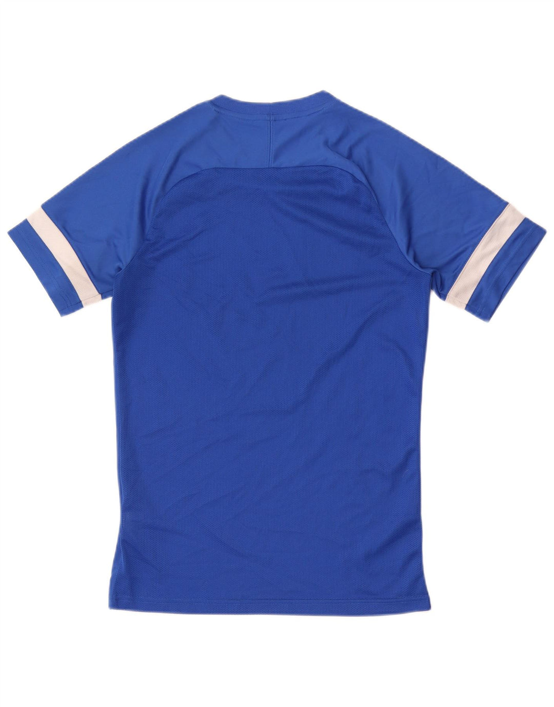 NIKE Herren Dri Fit T-Shirt Top Small Blau Colourblock Polyester