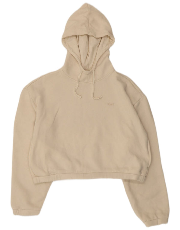 Vans Damen Crop Hoodie Pullover UK 18 XL Beige