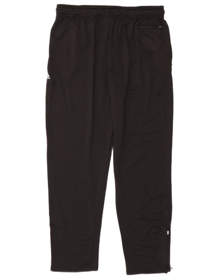 Reebok Herren-Trainingshose, groß, aus schwarzem Polyester