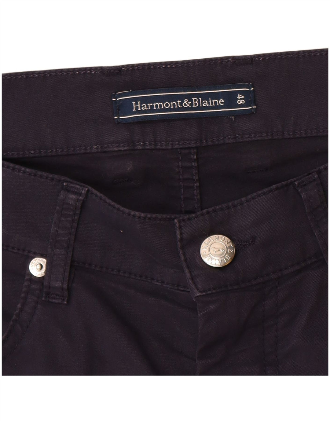 Harmont & Blaine Herren Slim Freizeithose IT 48 Medium W32 L33 Marineblau