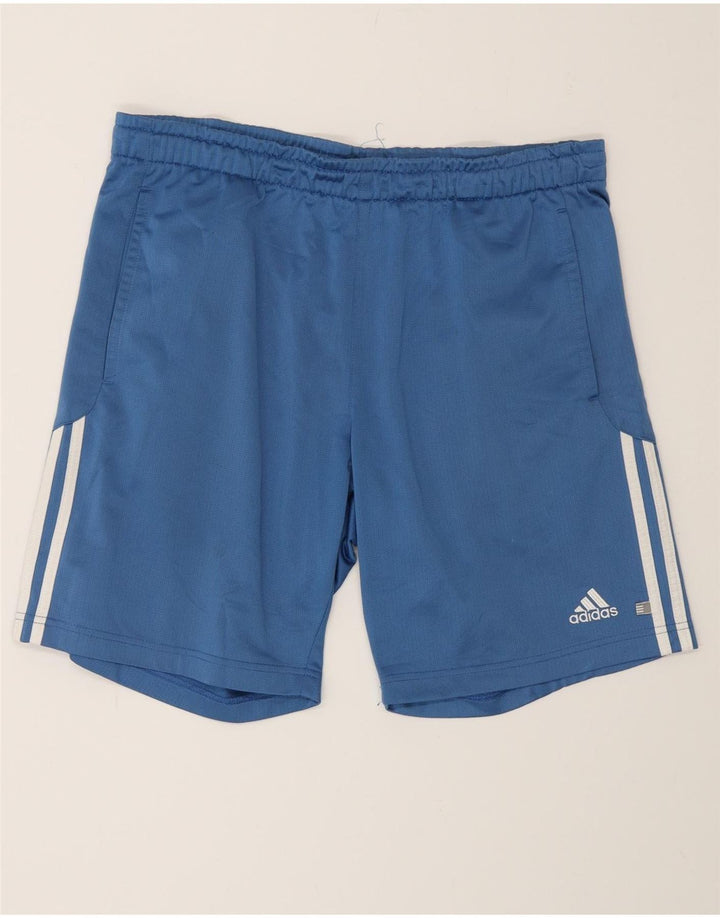 Adidas Herren Sportshorts Mittelblaues Polyester