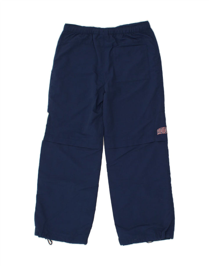 ADIDAS Boys Tracksuit Trousers 11-12 Years Navy Blue | Vintage Adidas | Thrift | Second-Hand Adidas | Used Clothing | Messina Hembry 