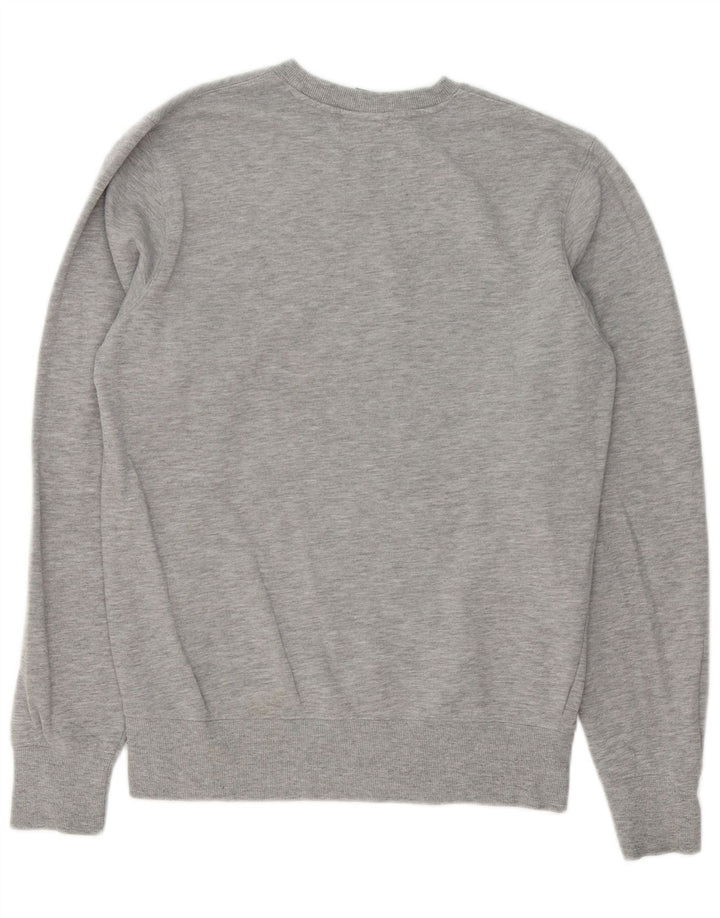 New Balance Herren-Sweatshirt, Pullover, Größe S, Grau, Baumwolle