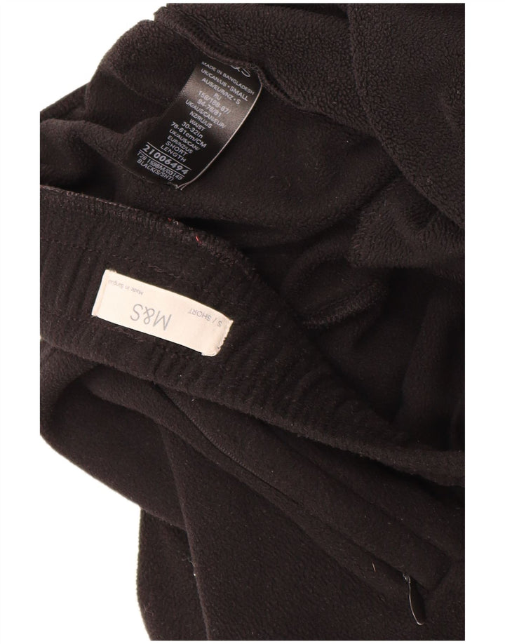 Marks & Spencer Damen-Trainingshose aus Velours, Gr. 8, Schwarz