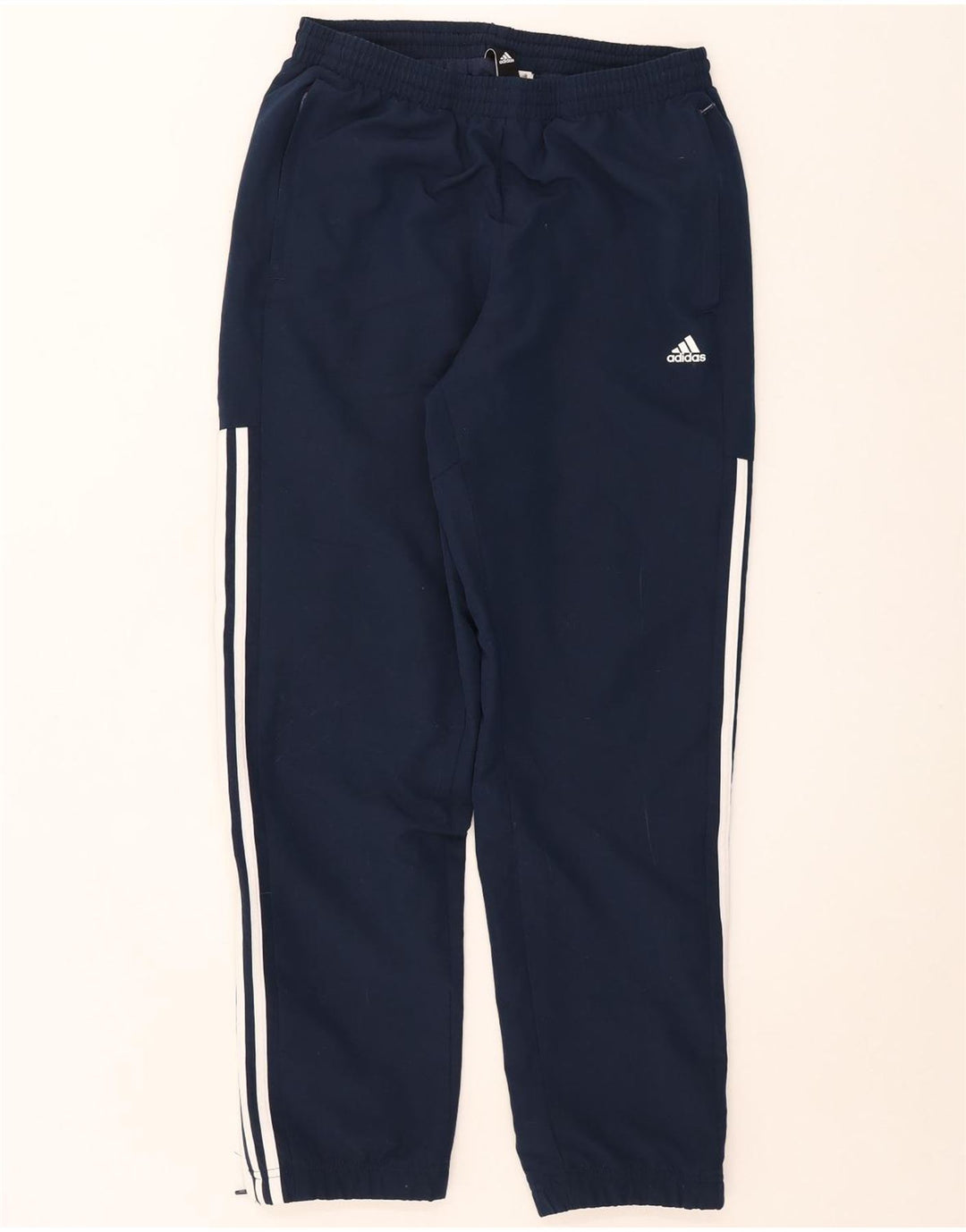 Adidas Herren-Trainingshose, Joggers, mittleres Marineblau, Polyester