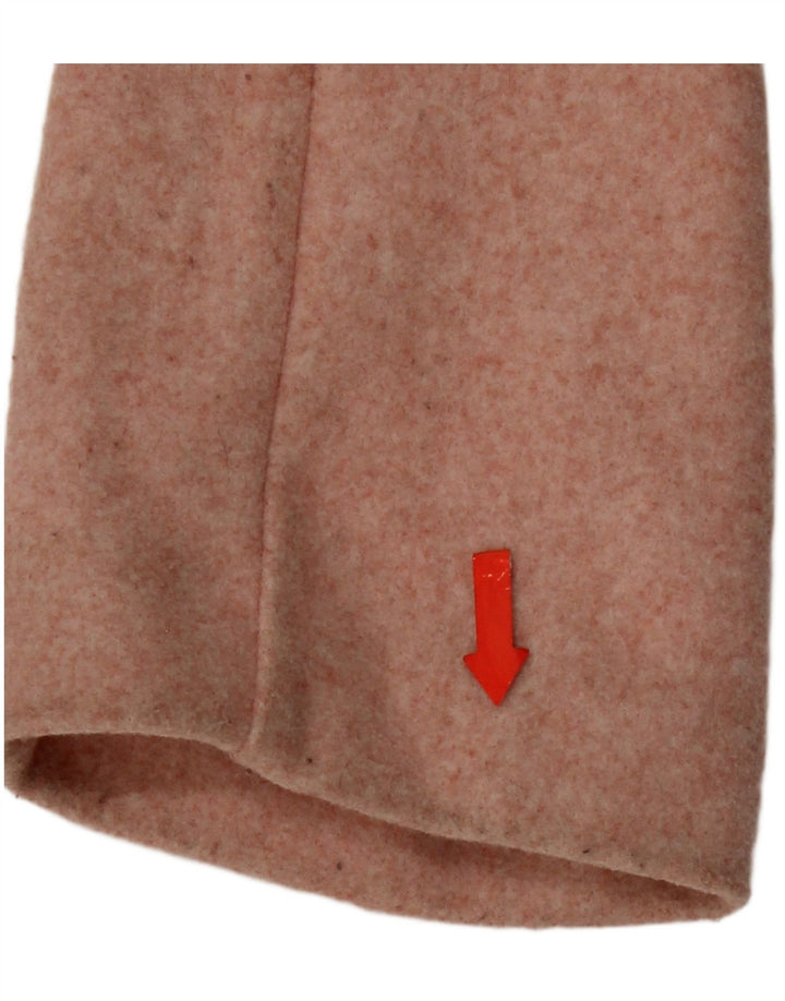Zara Womens Open Overcoat UK 16 Large Rosa Polyester