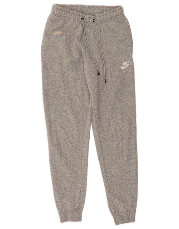 Nike Herren-Trainingsanzug-Hose, Jogginghose, XS, grau gefleckte Baumwolle