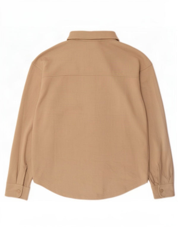 Champion Damen-Hemdbluse mit entspannter Passform, UK 14, mittelbeige Baumwolle