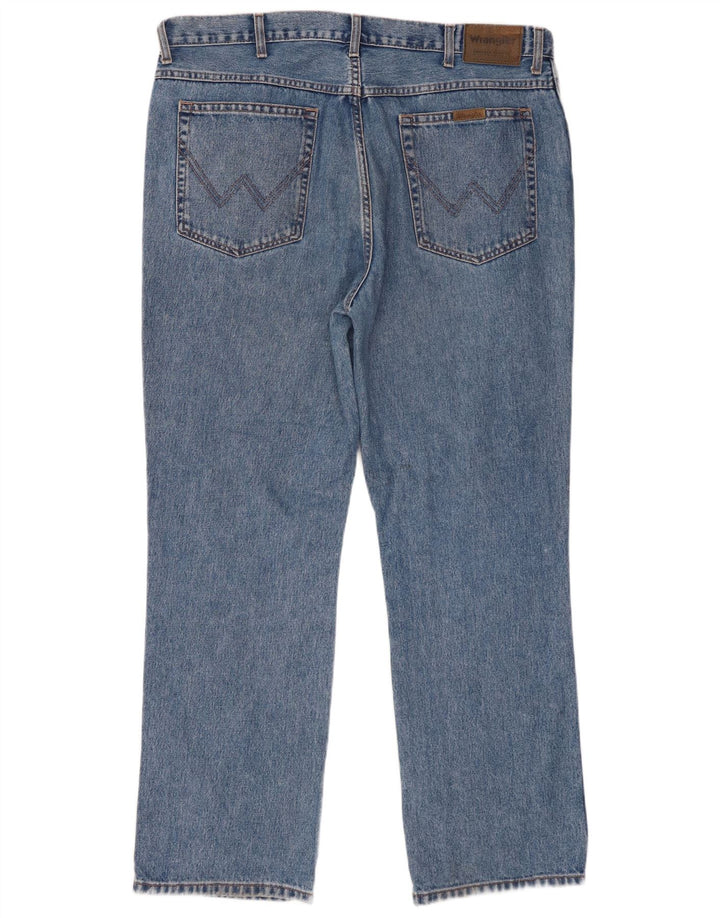 WRANGLER Herren-Jeans, reguläre Passform, gerade Passform, W40, L32, Blau, Baumwolle