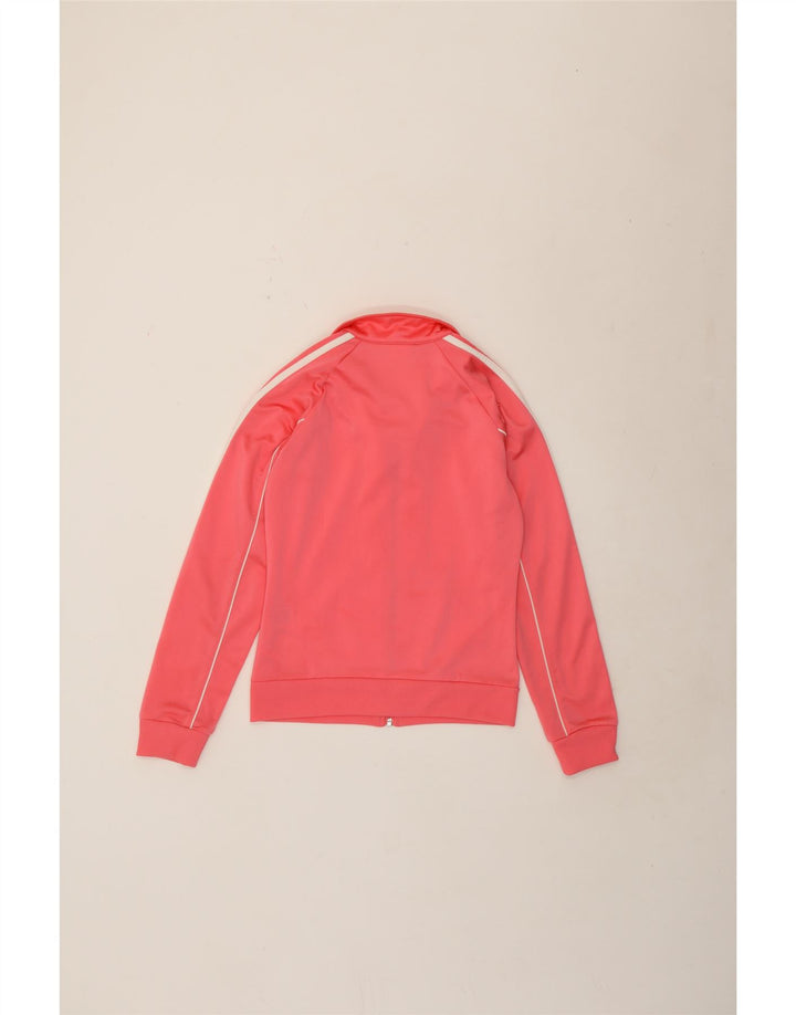 Adidas Damen Trainingsanzug Top Jacke UK 10 Small Rosa Polyester