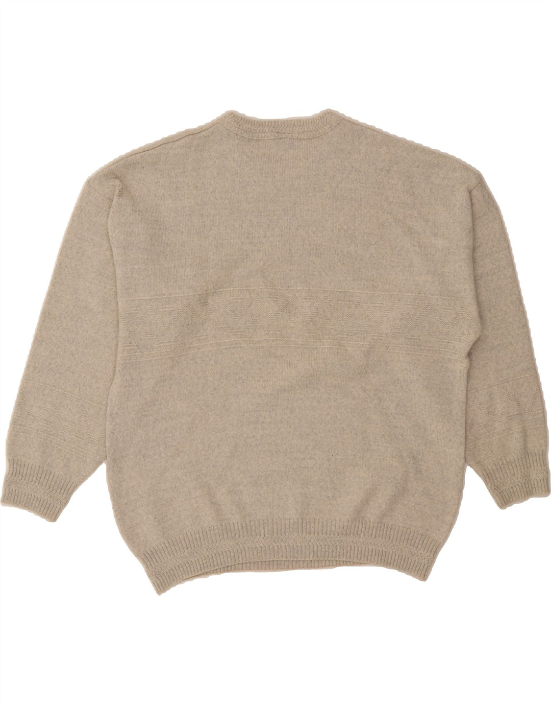 WESTBURY Mens Crew Neck Jumper Sweater Large Grey Acrylic Vintage WESTBURY and Second-Hand WESTBURY from Messina Hembry 