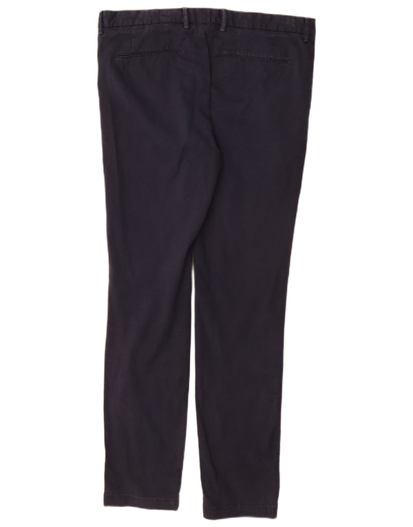 Hugo Boss Slim Chino-Hose für Herren, EU 52, XL, W36, L32, Marineblau, Baumwolle