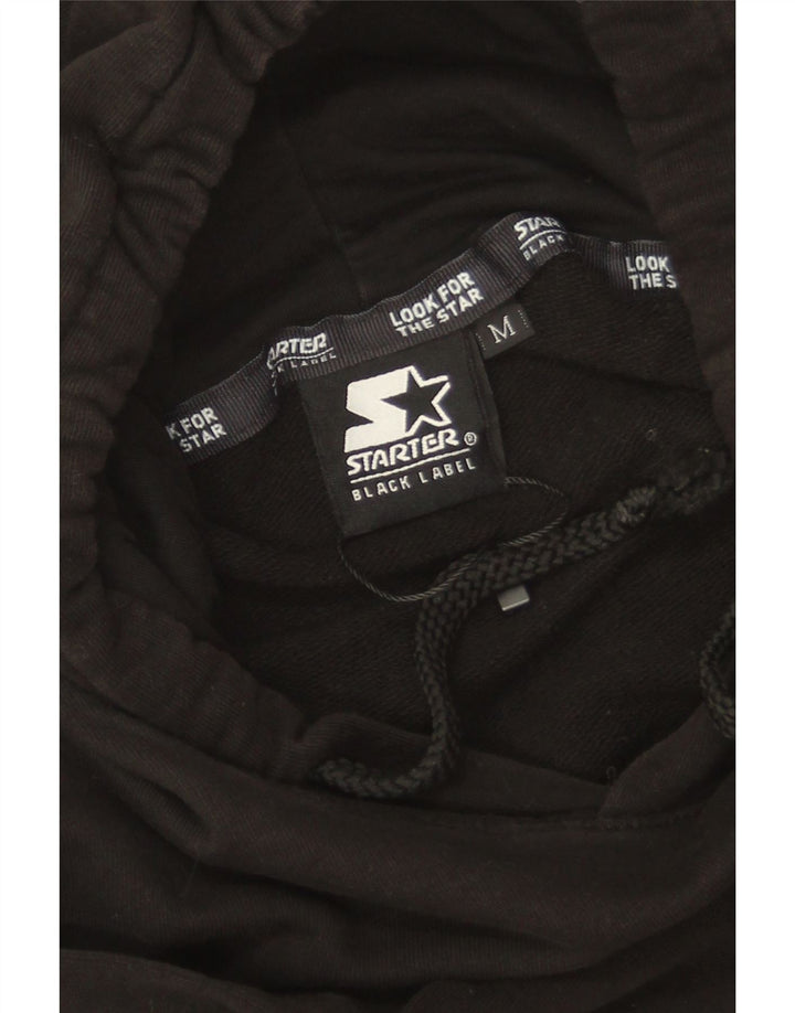 Starter Herren-Kapuzenpullover mit Grafik, mittelgroß, Schwarz