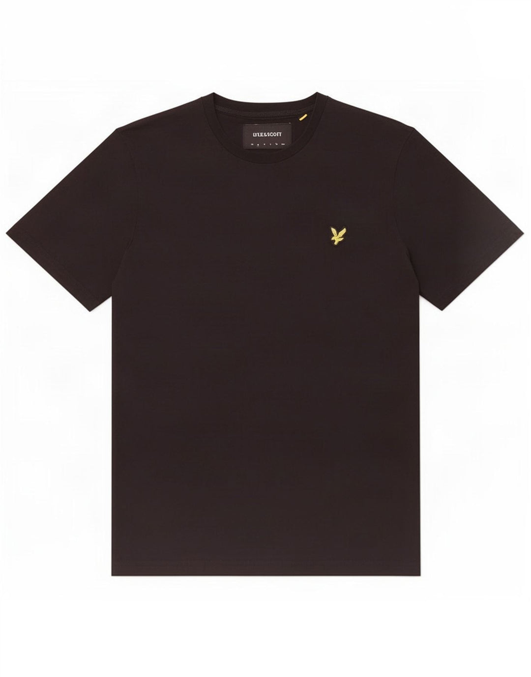 Lyle & Scott Herren T-Shirt Top Small Schwarz Baumwolle
