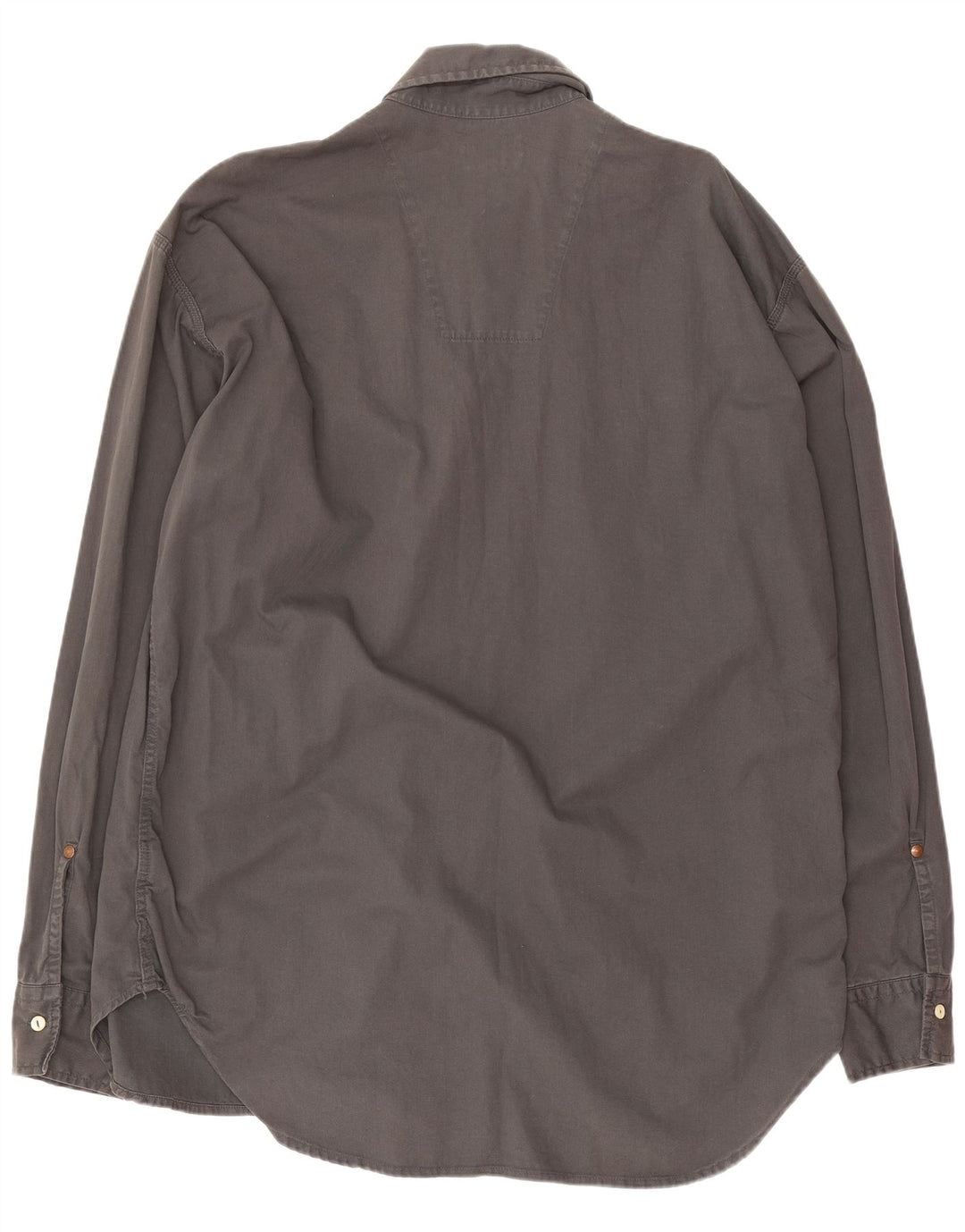 Replay Herren-Jeanshemd 2XL aus grauer Baumwolle