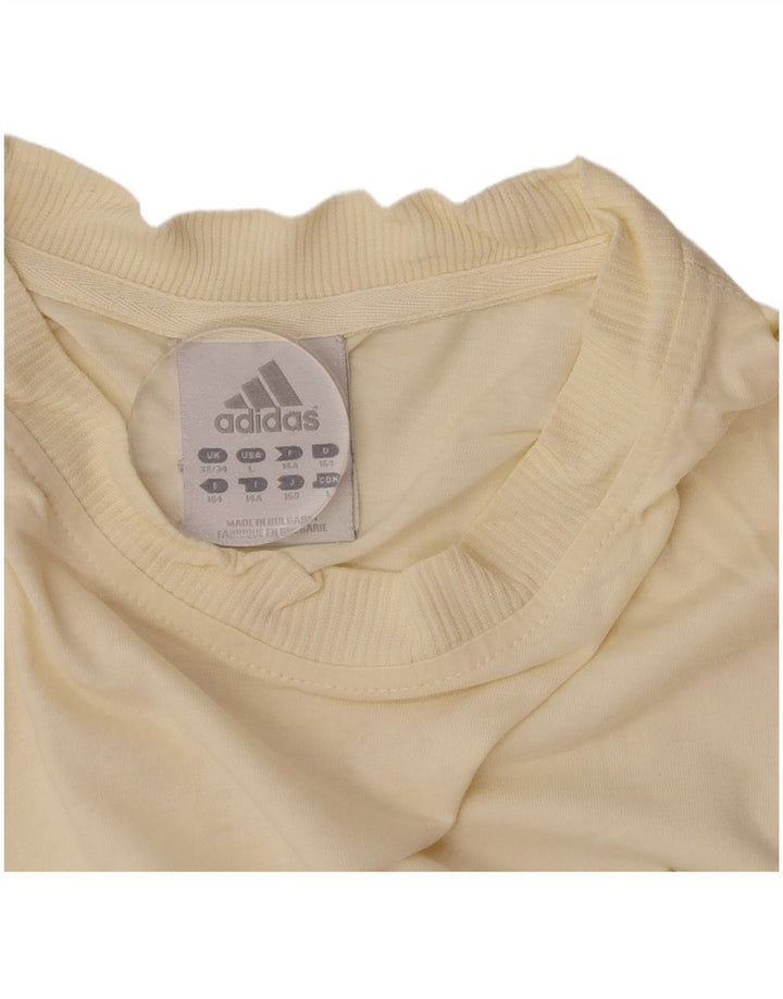 Adidas Jungen T-Shirt Top 13-14 Jahre Gelb