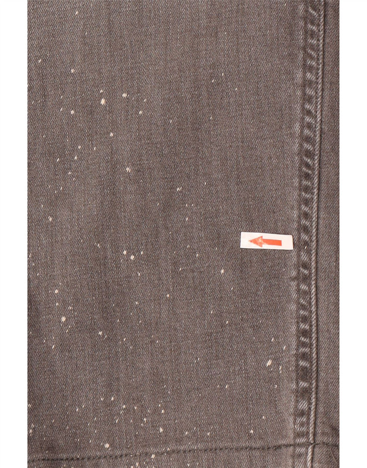 Timberland Herren Tapered Jeans W38 L30 Graue Baumwolle