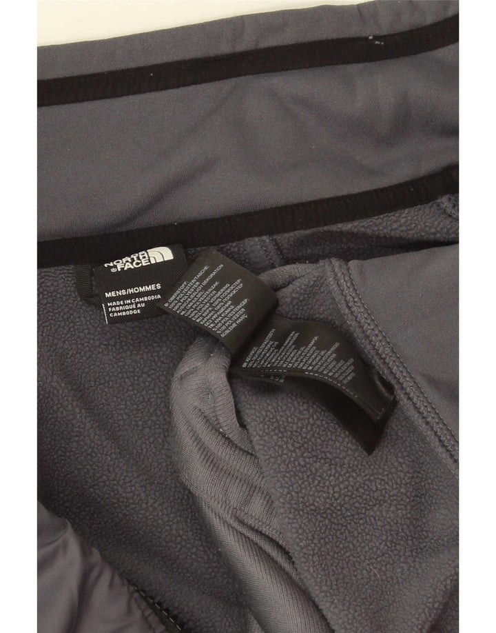 The North Face Herren-Trainingsanzug-Oberteil, Jacke, Größe S, Grau, Polyester