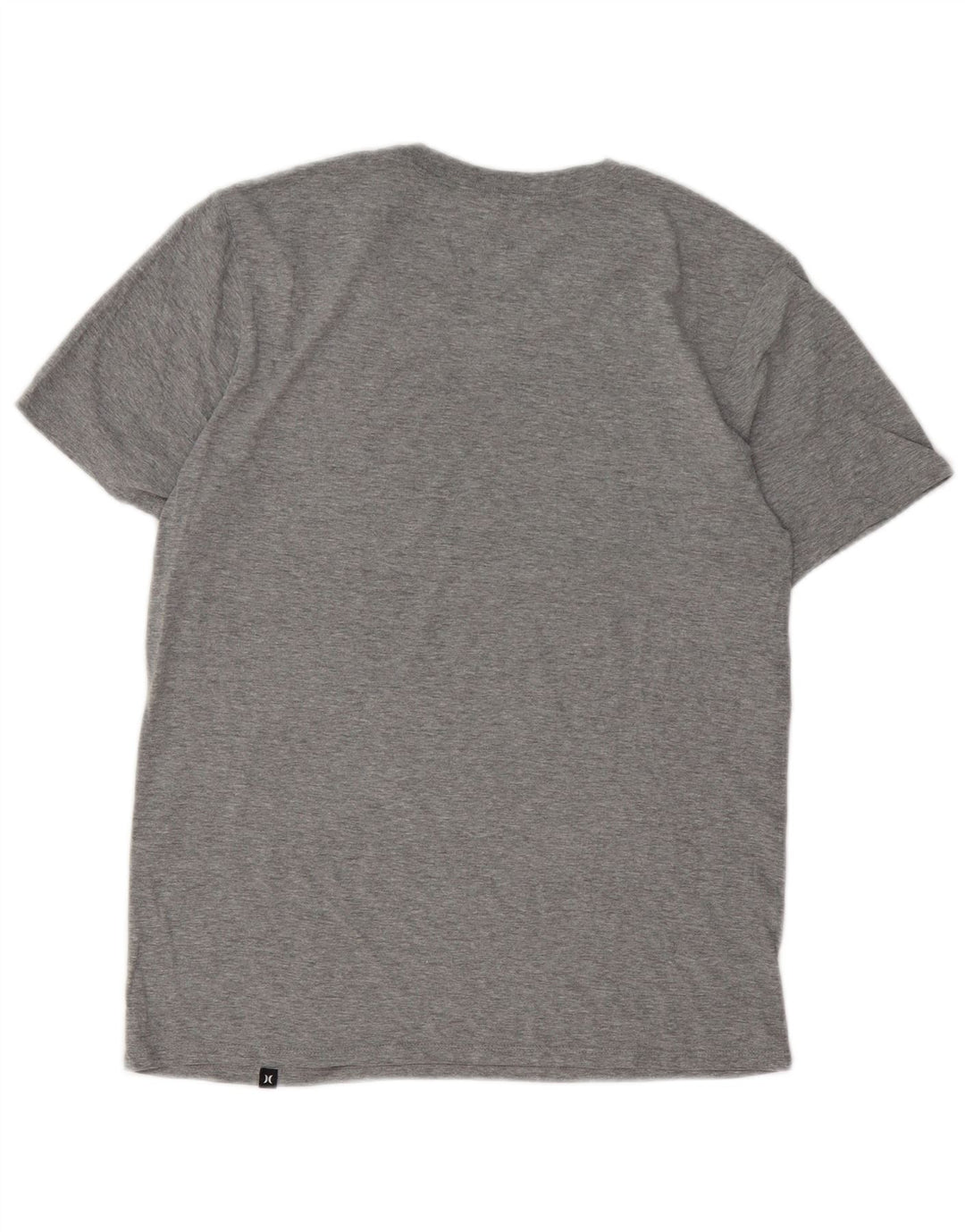 Hurley Herren-T-Shirt-Oberteil, klein, grau gesprenkelte Baumwolle
