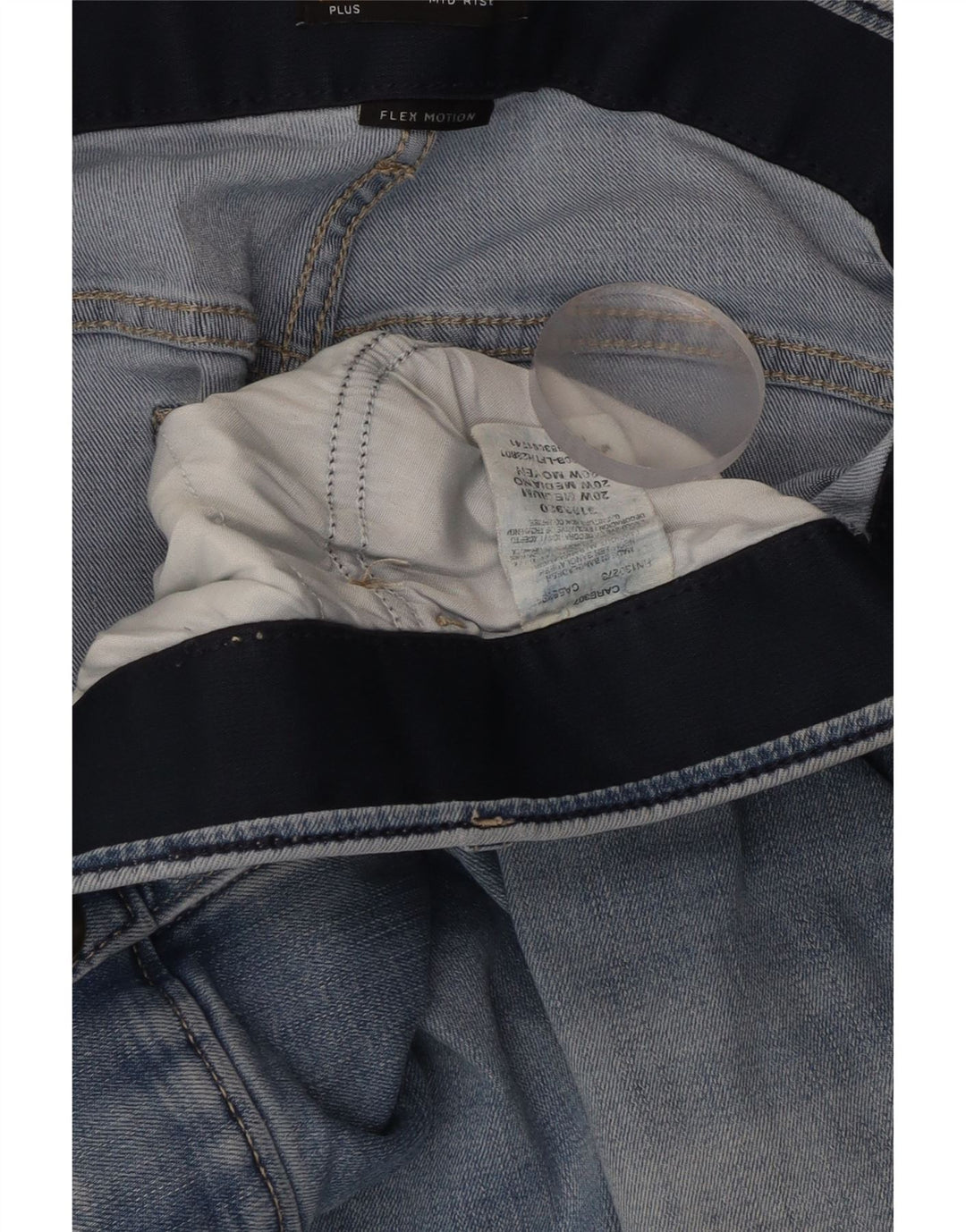 LEE Damen-Bermuda-Jeansshorts mit mittelhohem Bund und normaler Passform, W40, 2XL, blaue Baumwolle