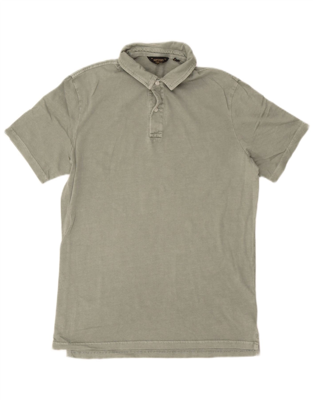 Superdry Herren-Poloshirt, große grüne Baumwolle