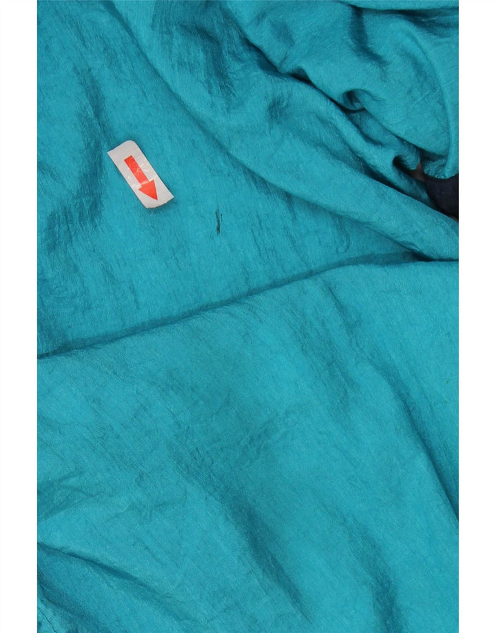 Killtec Herren-Trainingsanzug-Top-Jacke, UK 46 2XL, blaues Colourblock-Polyamid