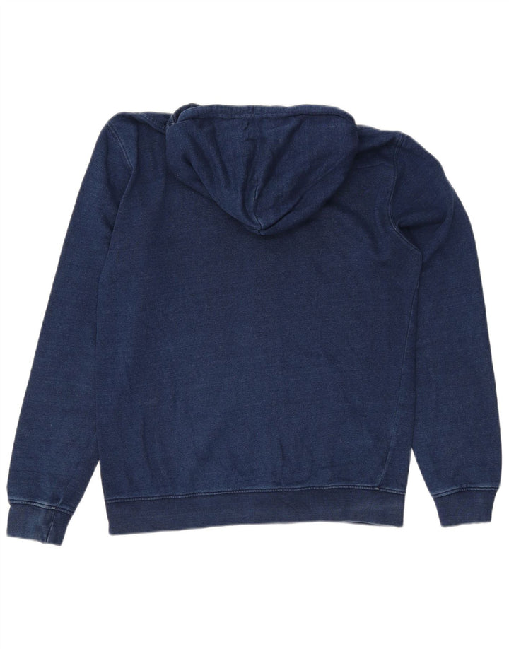 CHAMPION Herren-Kapuzenpullover mit grafischem Reißverschluss, Größe S, Marineblau