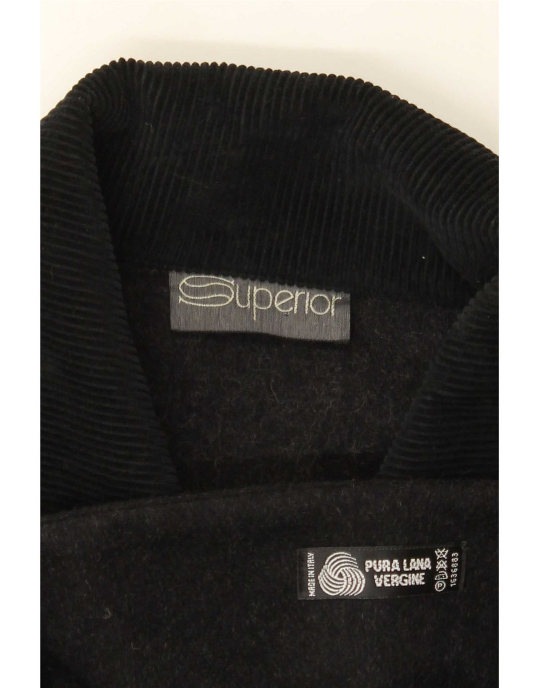 Superior Damen-Poncho-Mantel, Einheitsgröße, graue Colourblock-Wolle