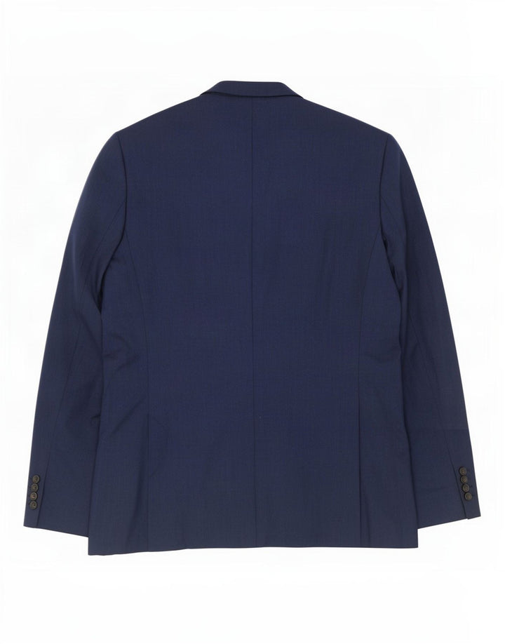 Marks & Spencer Maßgeschneiderte Herren-Blazerjacke mit 2 Knöpfen, Gr. 42, Marineblau