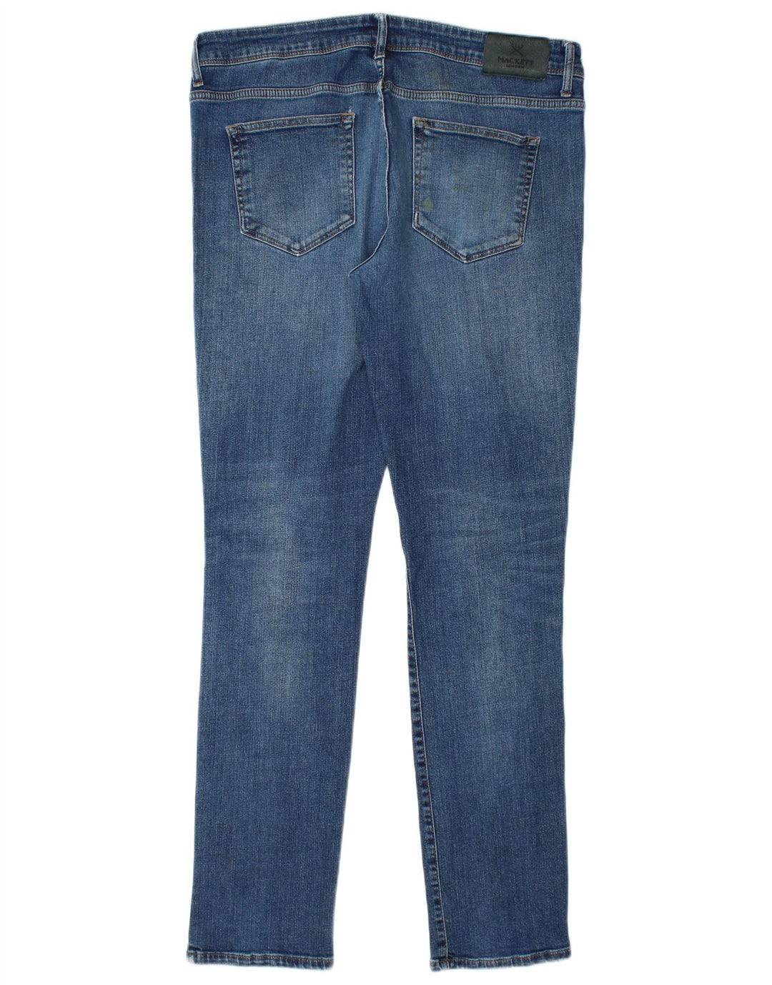 Hackett Herren Slim Jeans W36 L33 Blaue Baumwolle