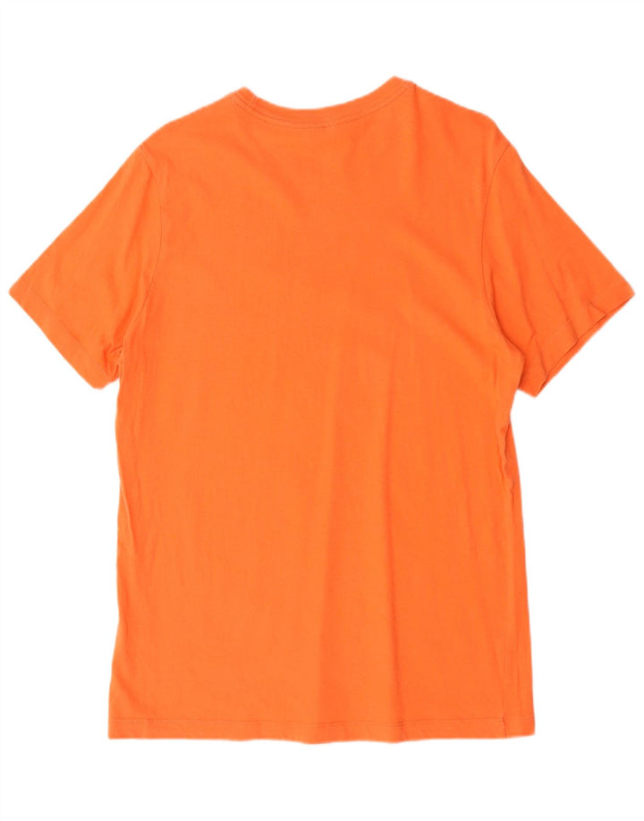 Nike Herren-T-Shirt mit Grafik, mittelorange Baumwolle