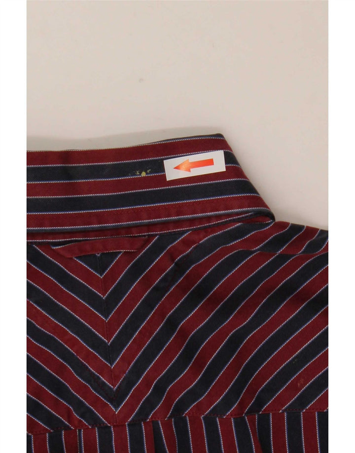 Tommy Hilfiger Herrenhemd, klein, rot gestreift, Baumwolle