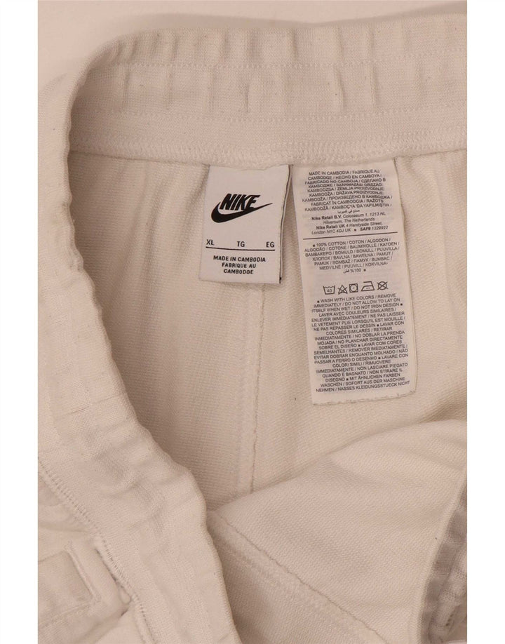 Nike Herren Graphic Sport Shorts XL, weiße Baumwolle