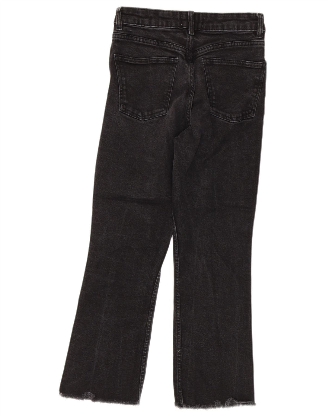 Kurze Jeans für Damen von Zara, EU 38, Größe S, W28, L24, Schwarz
