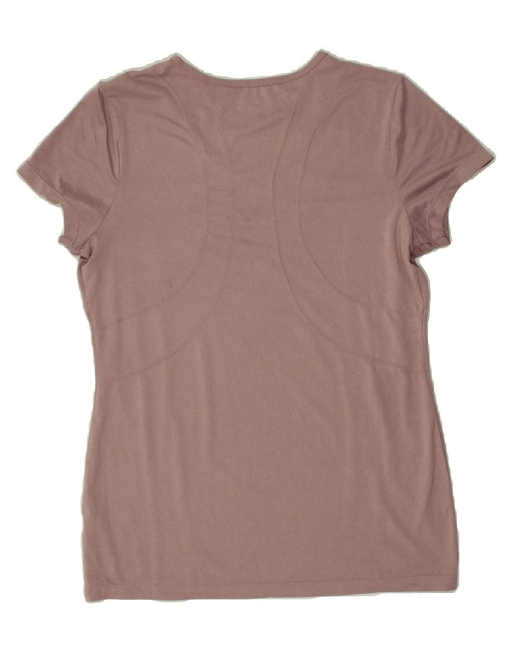 REEBOK Womens T-Shirt Top UK 12 Medium Purple Polyester Vintage Reebok and Second-Hand Reebok from Messina Hembry 