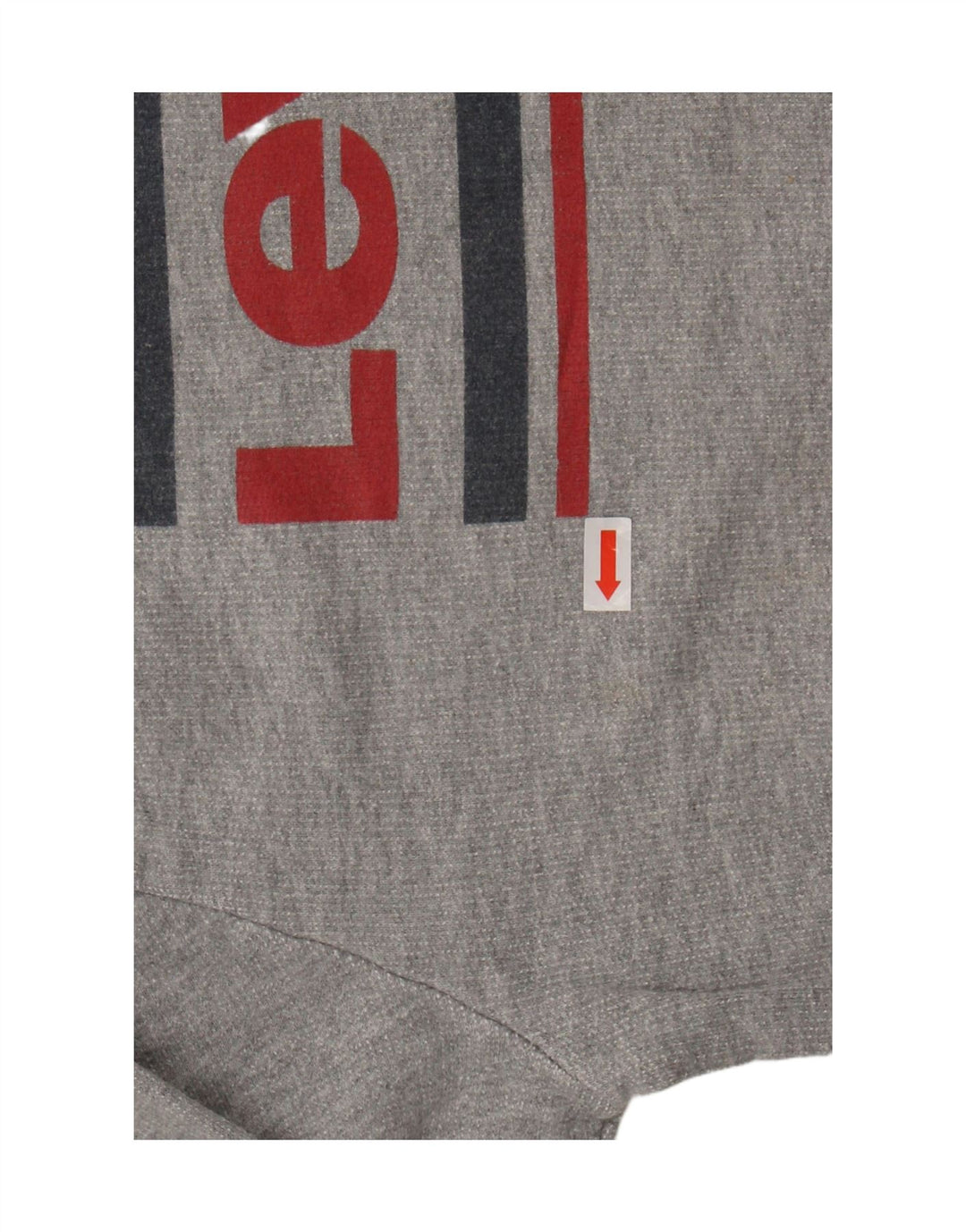 LEVI'S Jungen-Sweatshirt mit Grafik, 11–12 Jahre, graue Baumwolle