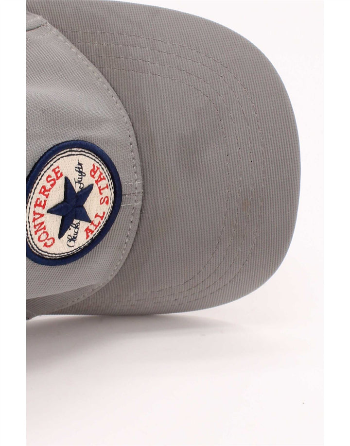 Converse Herren-Baseballkappe mit Grafik, Einheitsgröße, graue Baumwolle