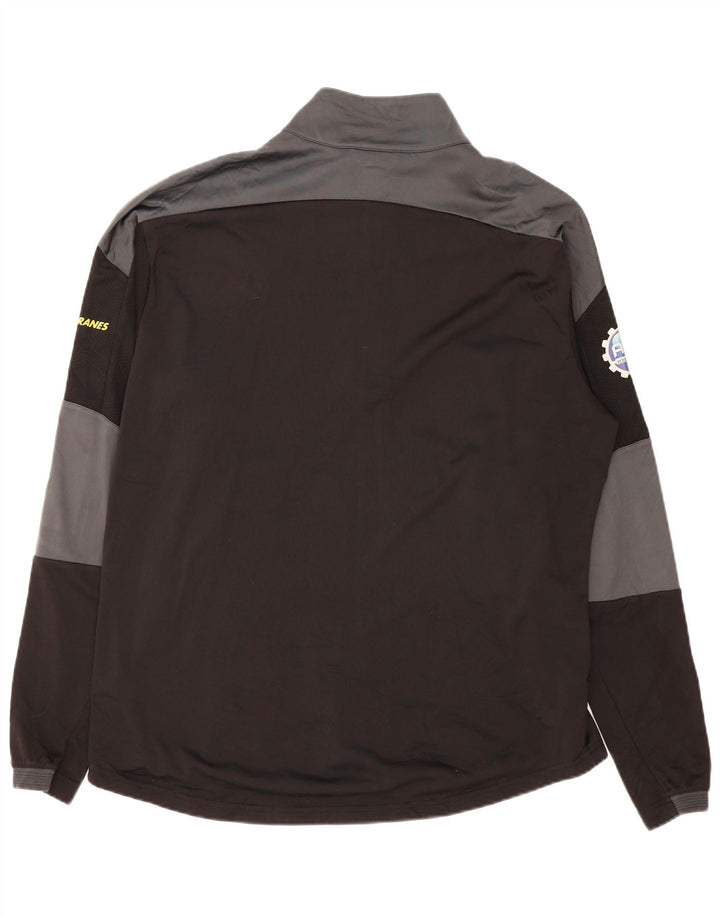 PUMA Herren Graphic Trainingsanzug Top Jacke 2XL Schwarz Colourblock Polyester