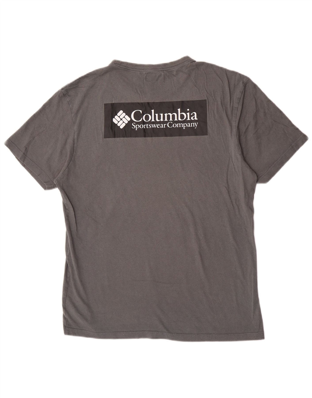 Columbia Herren-T-Shirt mit Grafik, mittelgraue Baumwolle