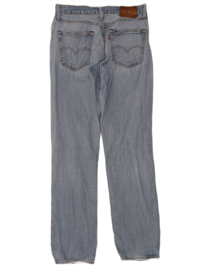 Levi's Herren Distressed Straight Jeans W32 L32 Blaue Baumwolle