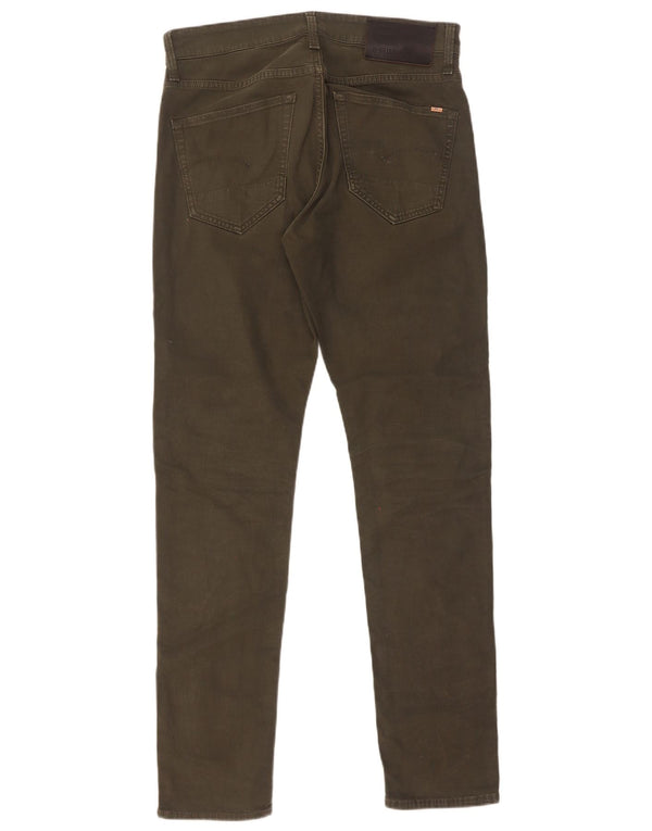 G-Star Herren Slim Jeans W30 L32 Khaki Baumwolle
