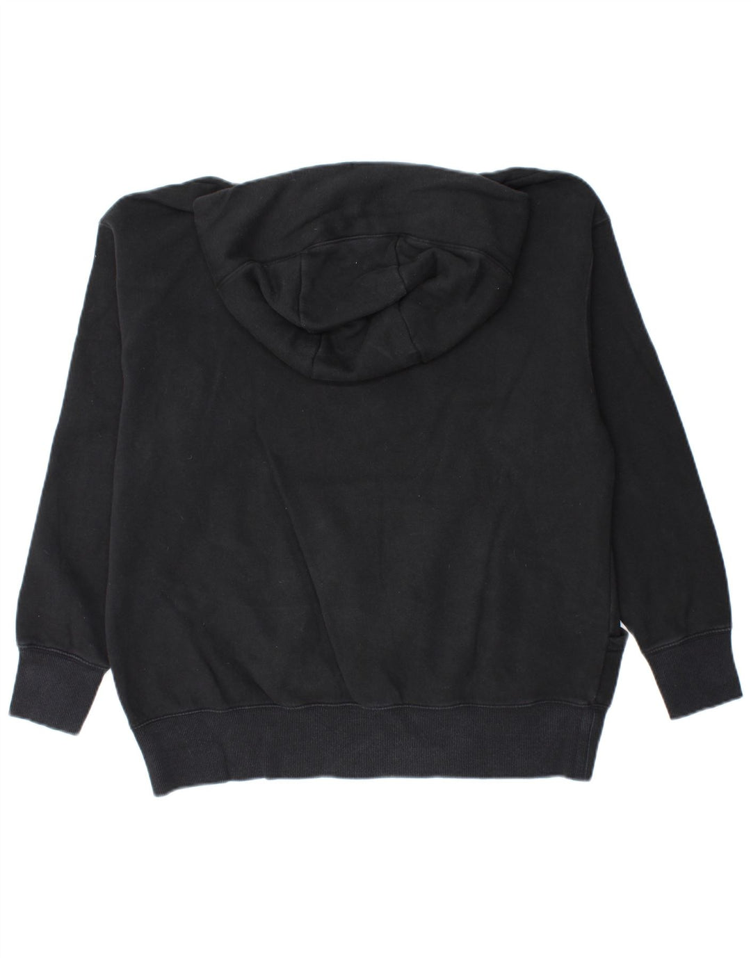 Nike Damen-Pullover mit übergroßem Kapuzenpullover, Gr. 10, Größe S, Schwarz, Baumwolle