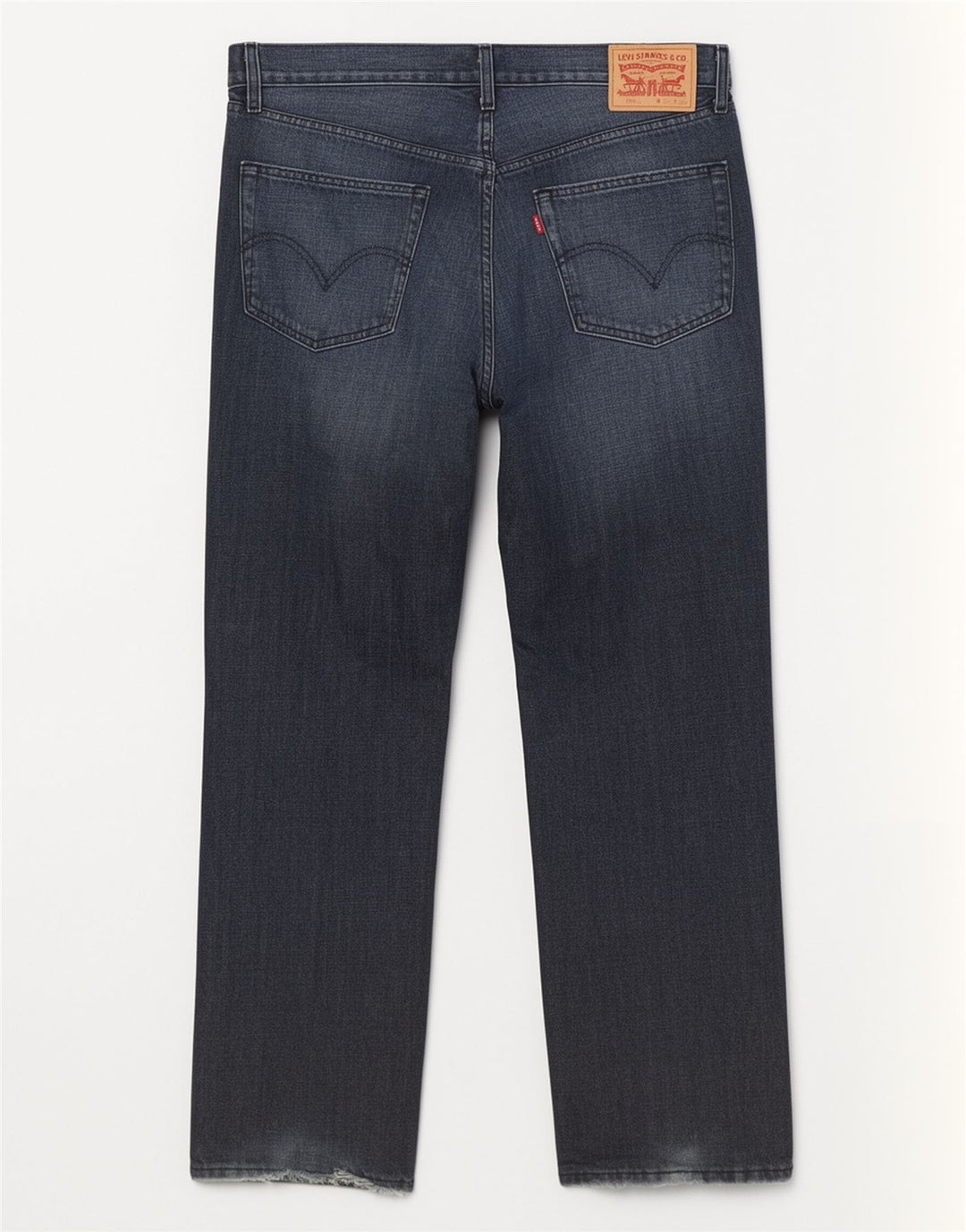 Levi's Herren 506 Straight Jeans W38 L32 Blaue Baumwolle