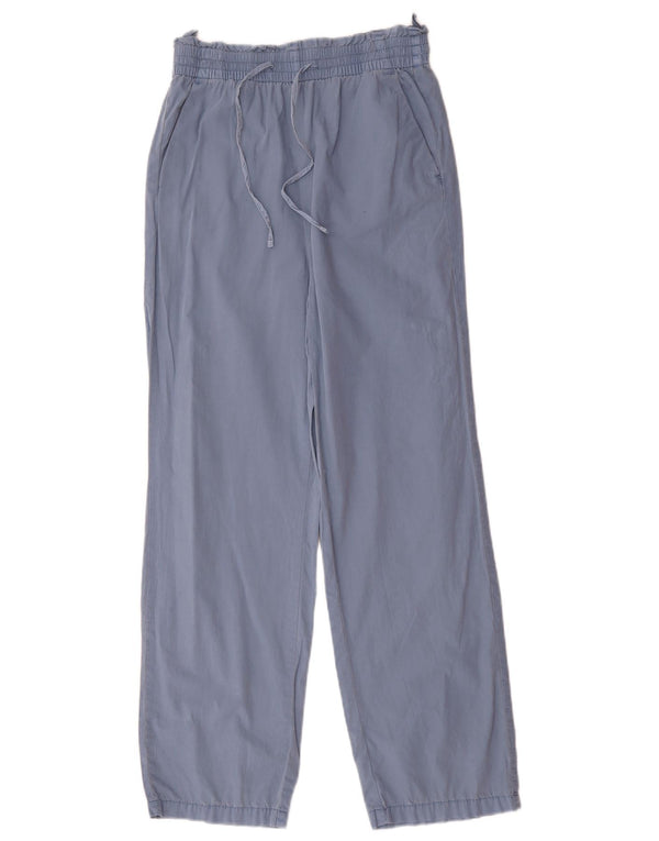 Marks & Spencer Damen-Freizeithose mit lockerer Passform, UK 8, Größe S, W28, L29, Blau