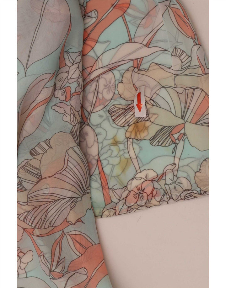 Marks & Spencer Damen Durchsichtiges Tunikakleid UK 14 Medium Türkis