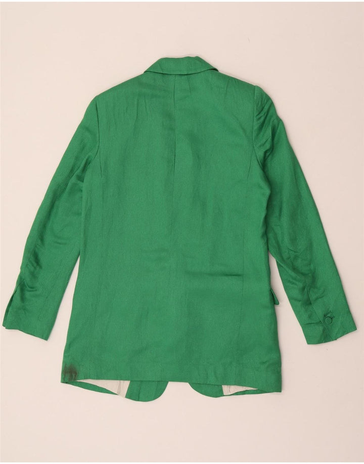 Offene Blazerjacke für Damen von Zara, Gr. 10, klein, Grün