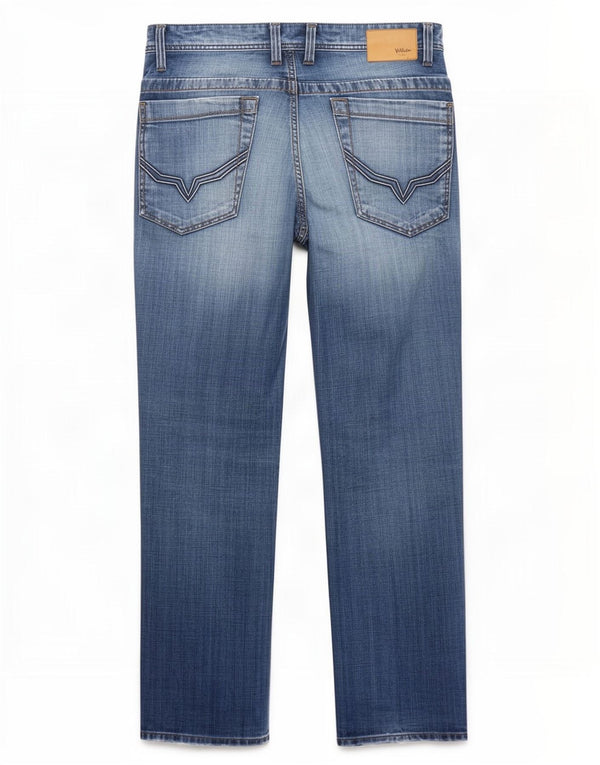 PEPE Jeans Herren Comfort Fit Straight W34 L32 Blaue Baumwolle