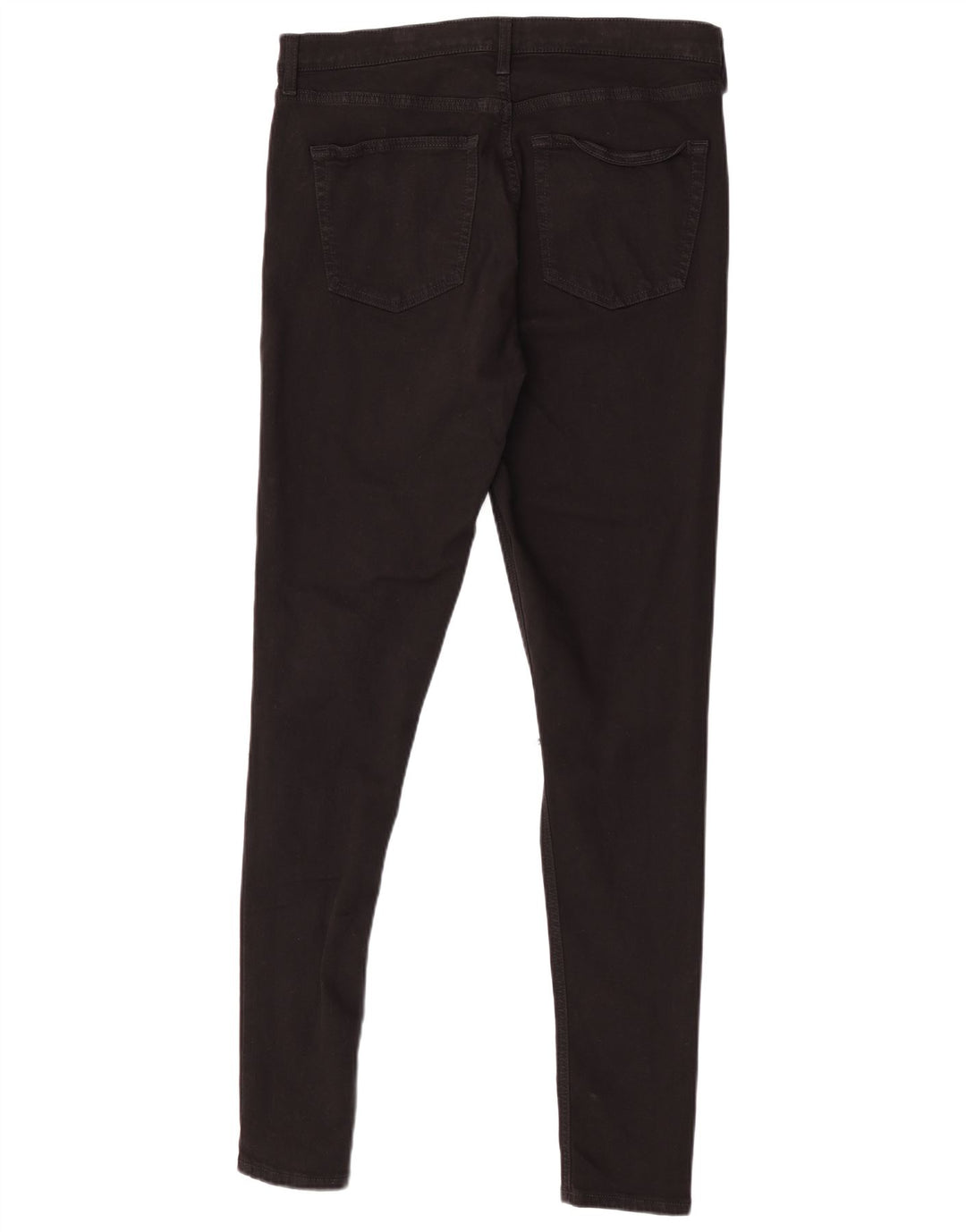 Topshop Damen Jamie Distressed Skinny Jeans W34 L32 Schwarz Polyester