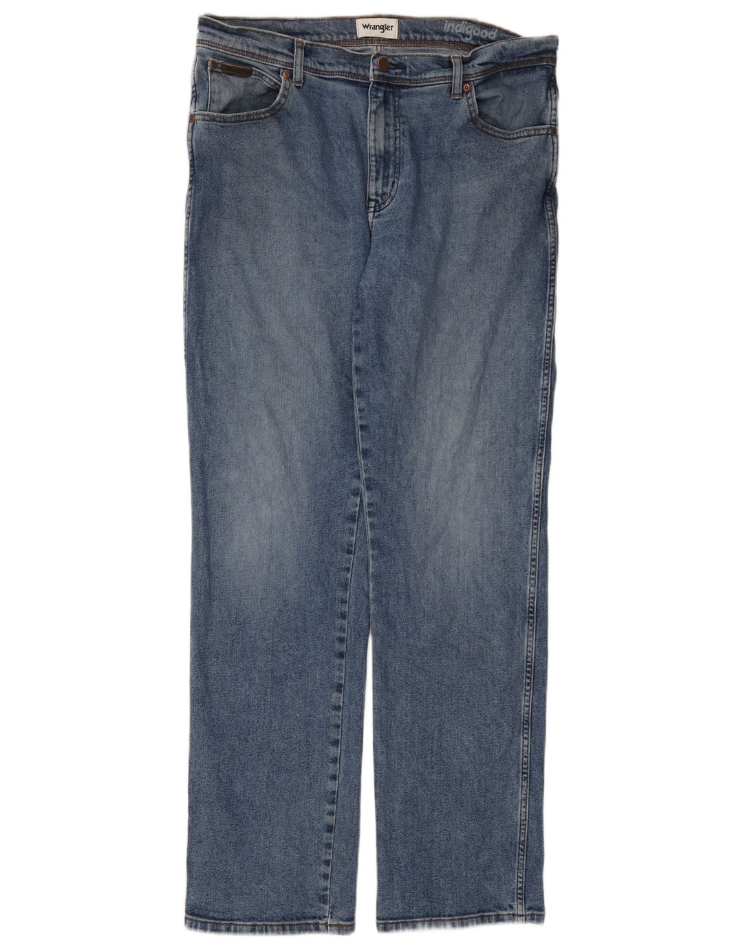 Wrangler Herren Texas Straight Jeans W36 L32 Blau