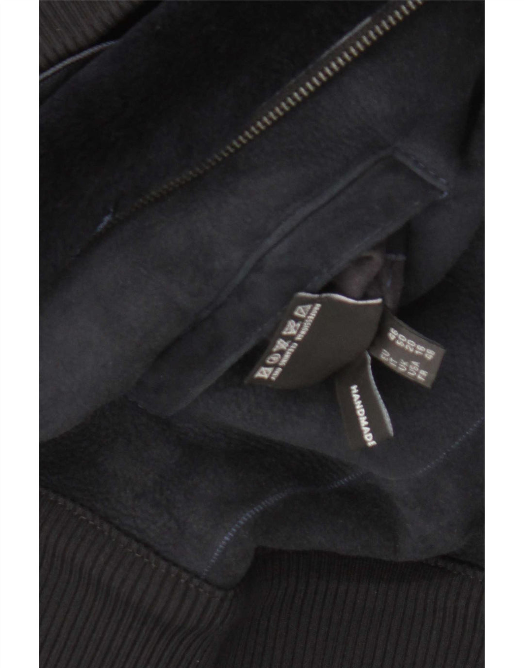 CPL1953 Damen Bomber-Lammfelljacke UK 20 2XL Marineblaues Lammfell